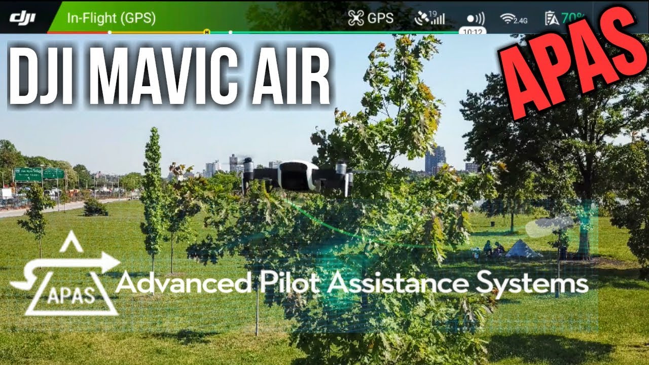 APAS vs Obstacle Avoidance on DJI Mavic Air