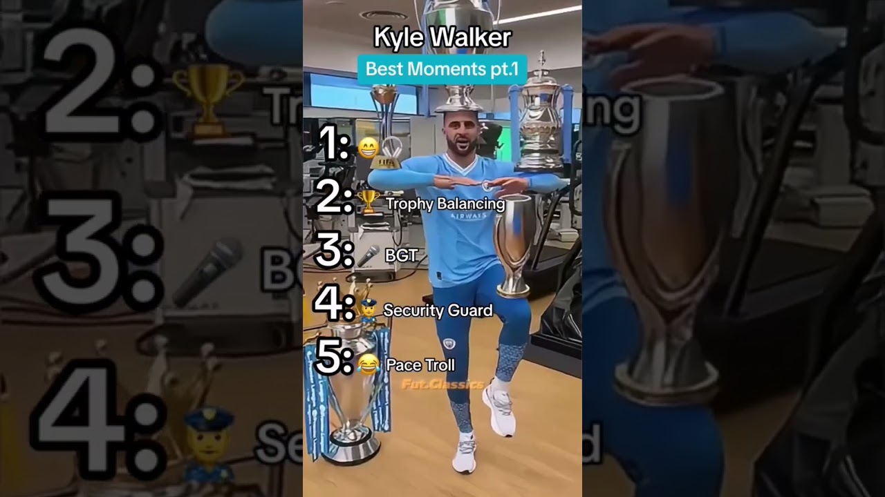 Kyle walker best moments in football 39!