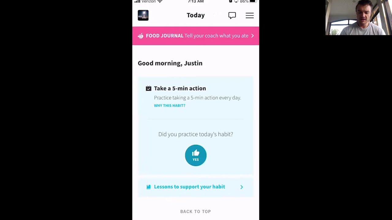 Getting Started- Navigating The Precision Nutrition App