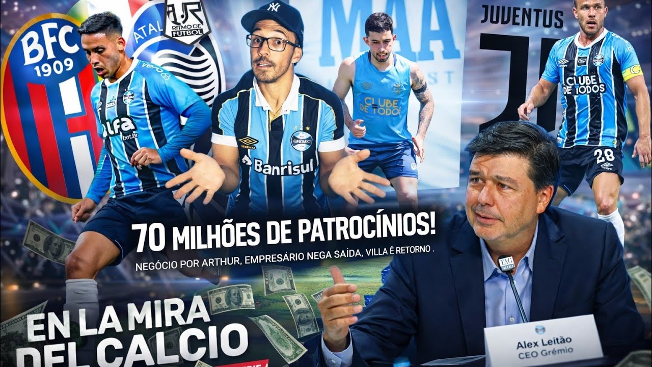 🔵 PATROCÍNIOS DE R$ 70 MILHÕES, EMPRESÁRIO NEGA INFORMAÇÃO DE SAÍDA, NEGÓCIO POR ARTHUR, VILLASANTI 