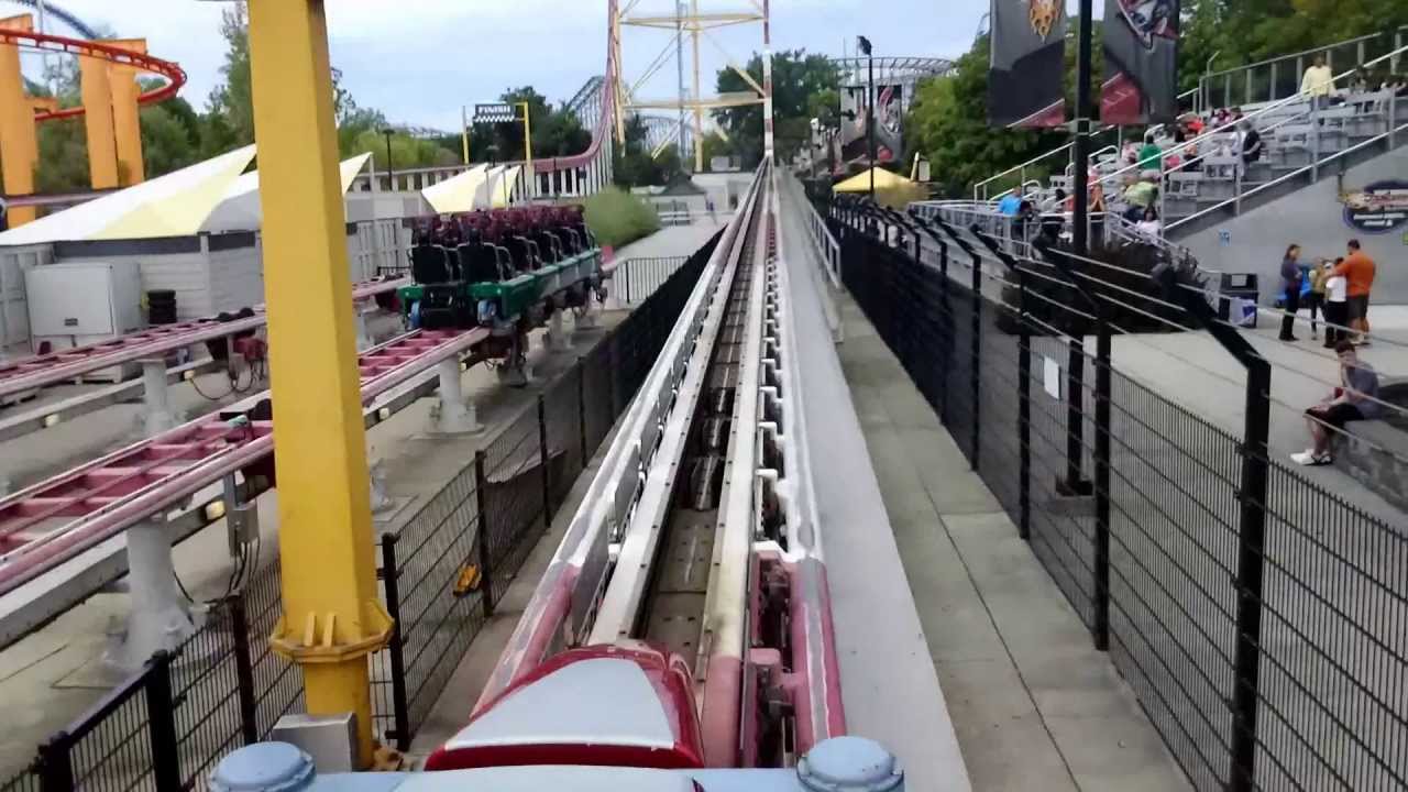 Top Thrill Dragster On-Ride (Front & Back Row) - Cedar Point (HD)