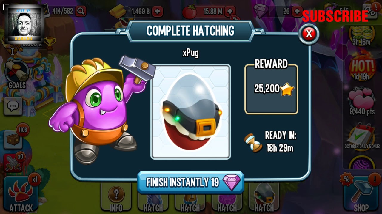 Monster Legends - How To Breed xPug In Epic Breeding Event