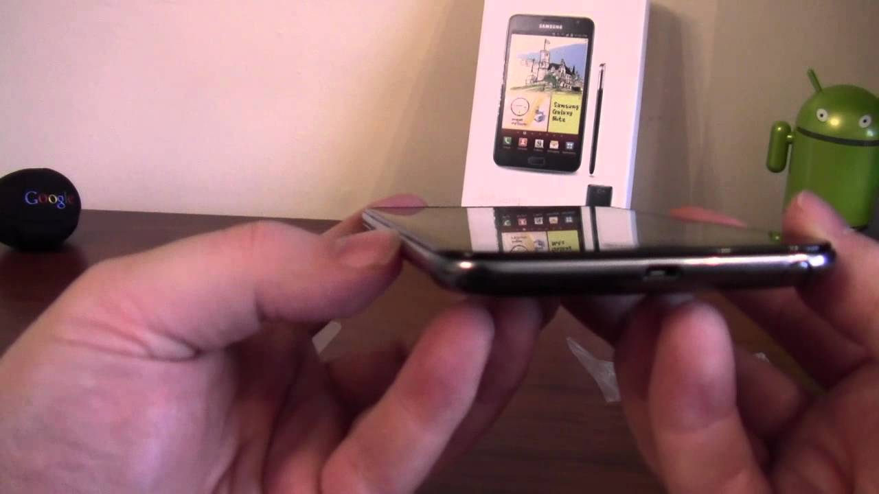 Samsung Galaxy Note Unboxing and First Look