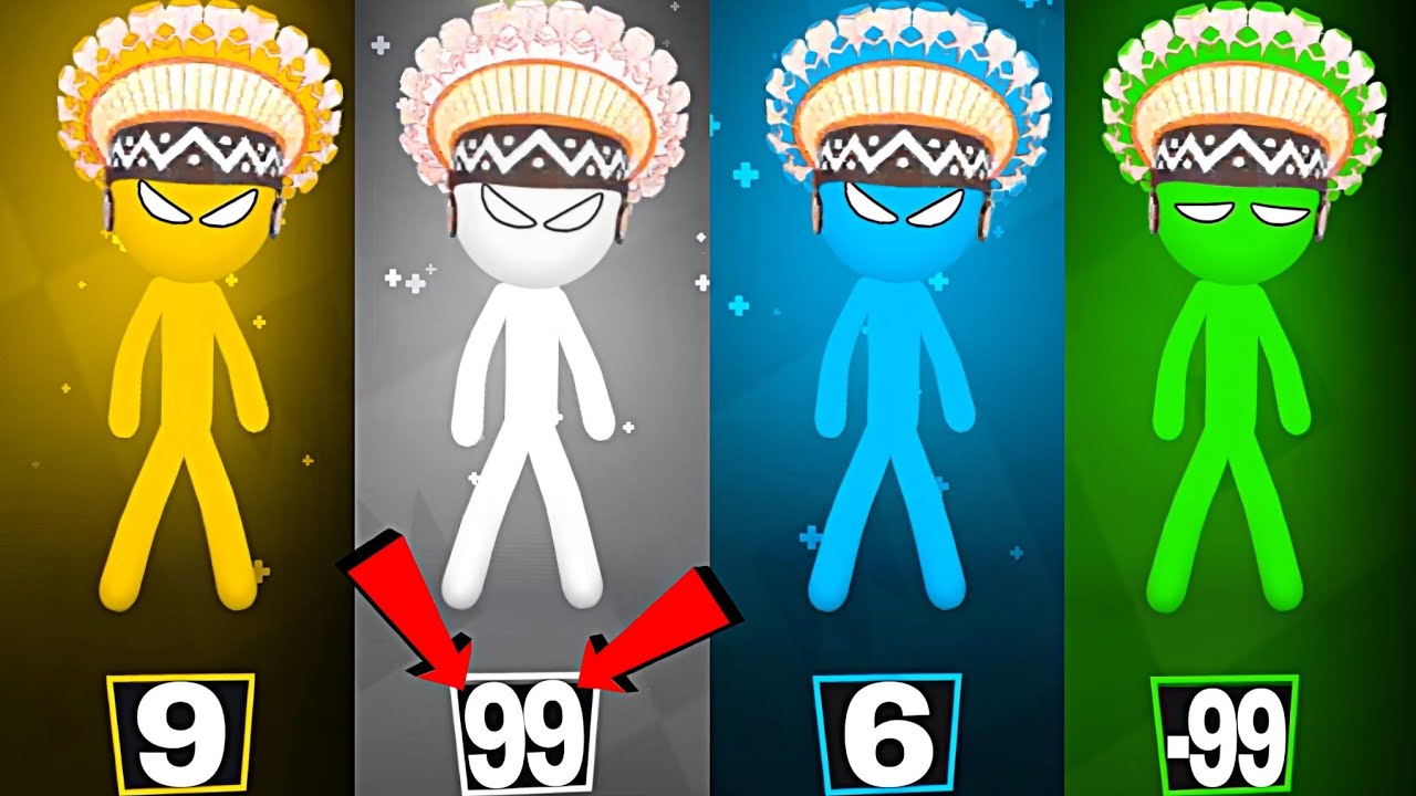 99 Points?! This Stickman Is Unstoppable! Stickman Party 234 MiniGames
