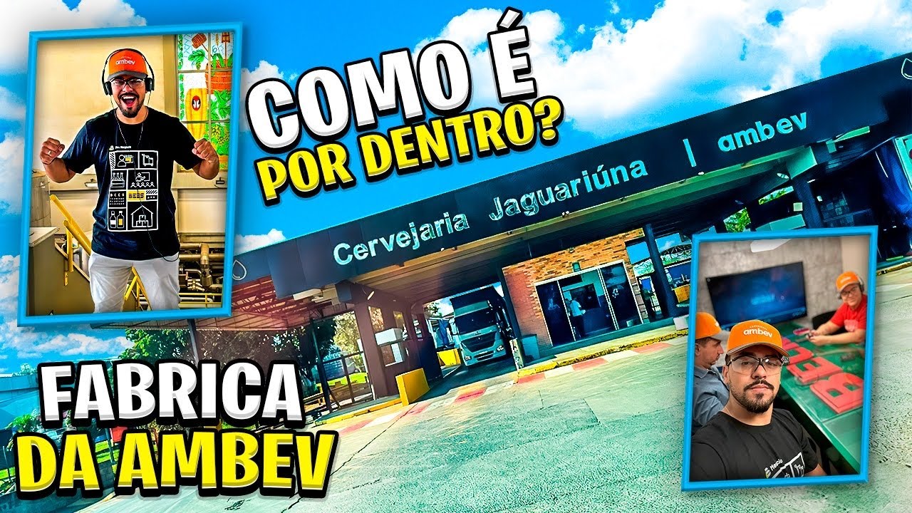 VISITEI A F&Aacute;BRICA DA AMBEV EM S&Atilde;O PAULO! | Vis&atilde;o do Dono de Distribuidora!