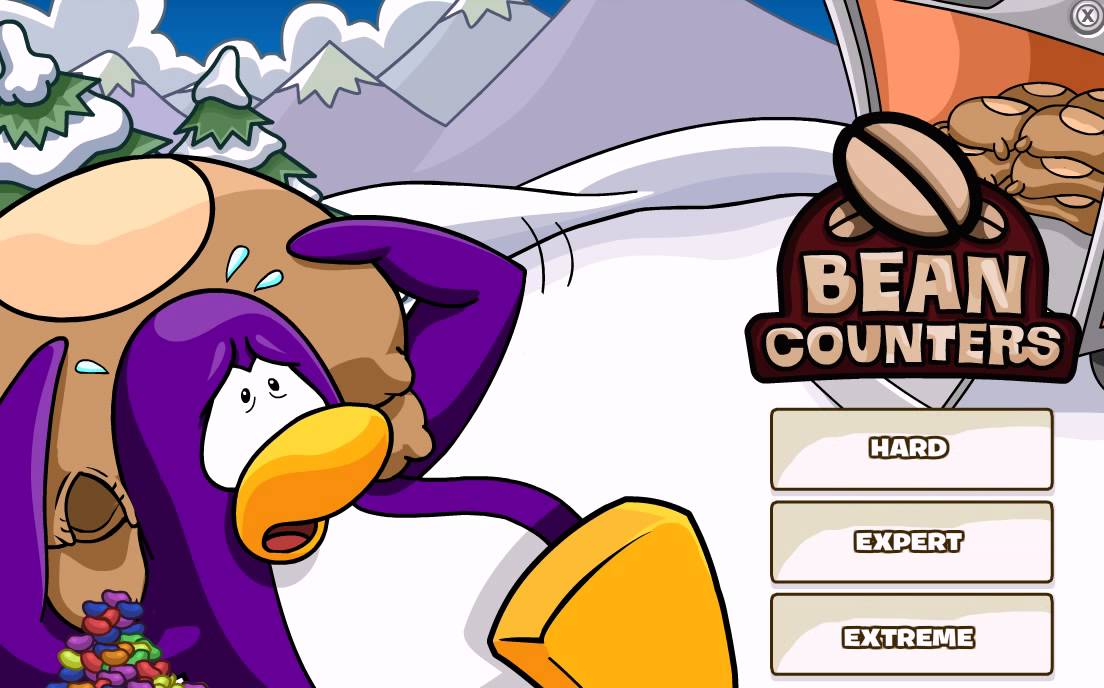 Clubpenguin - Secret Levels Of Coffee Bean Counters!