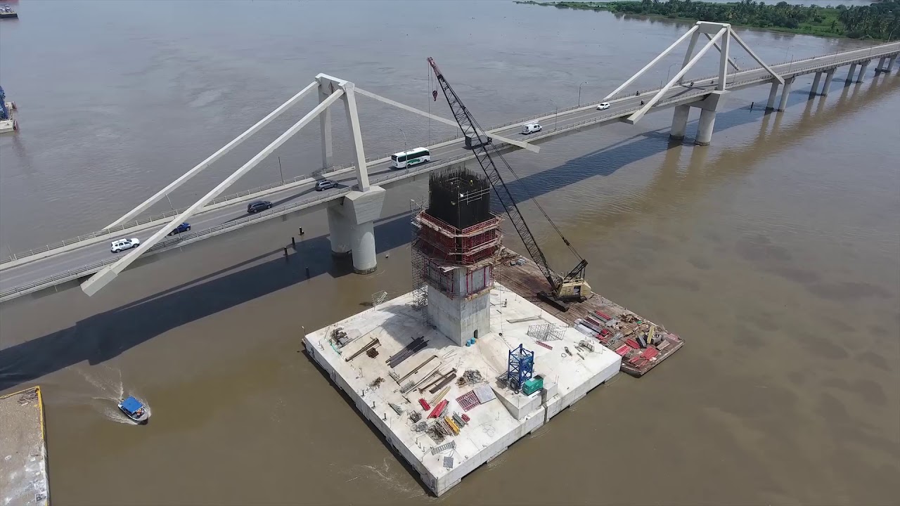 Video Sacyr Colombia. Puente Pumarejo 2017