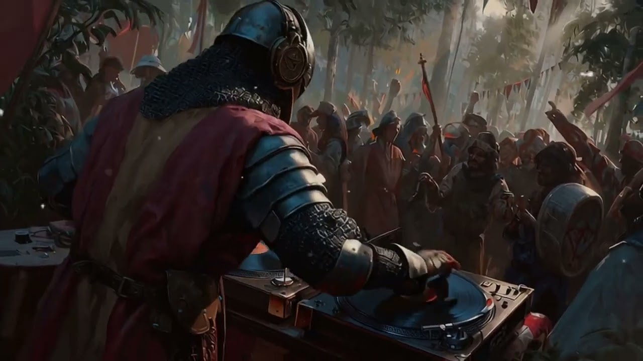 MEDIEVAL TECHNO MIX LIVE FROM 1050AD