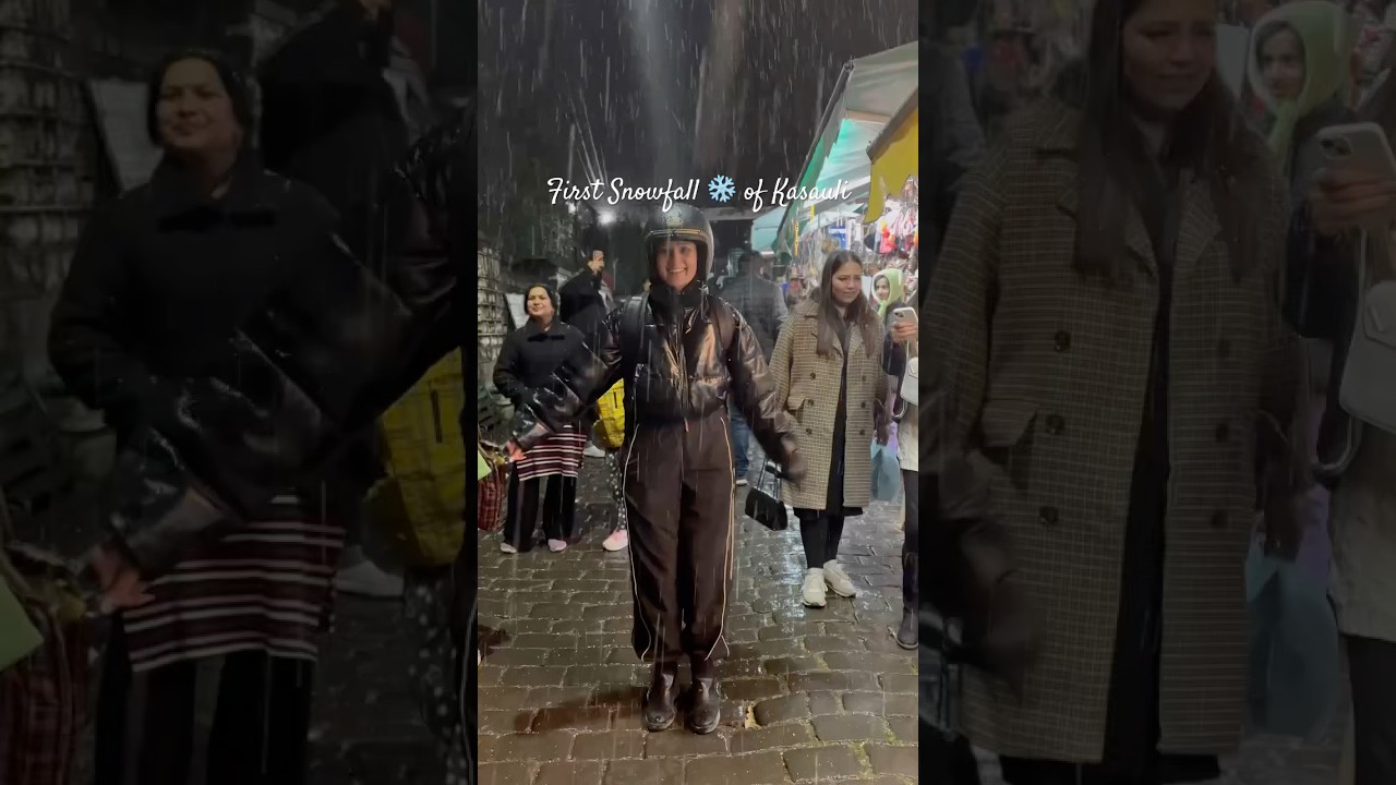 Chandigarh to Kasauli vlog soon on ​⁠@BawaOnJawa #snowfall #himachal #himachalpradesh #fun