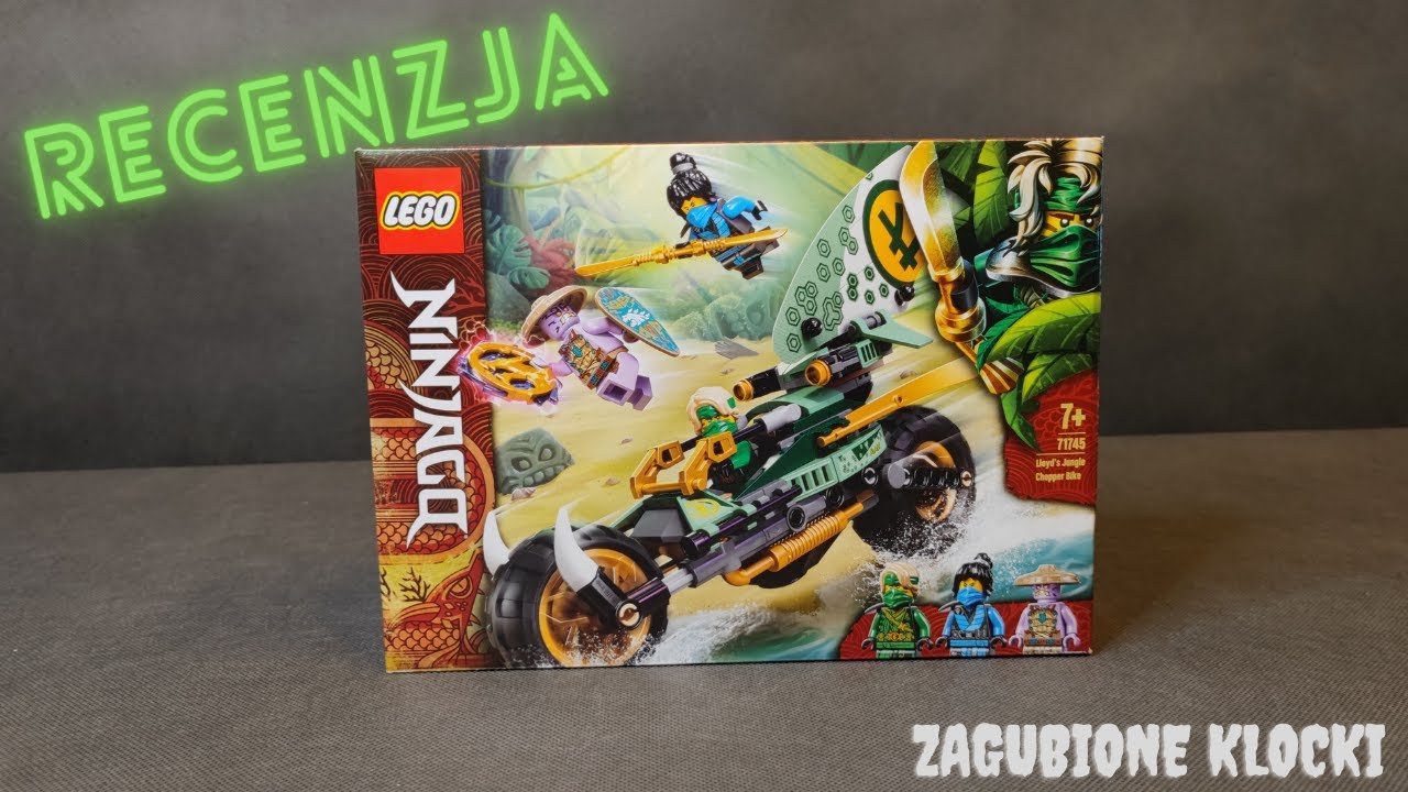 LEGO Ninjago 71745 - Dżunglowy chopper Lloyda