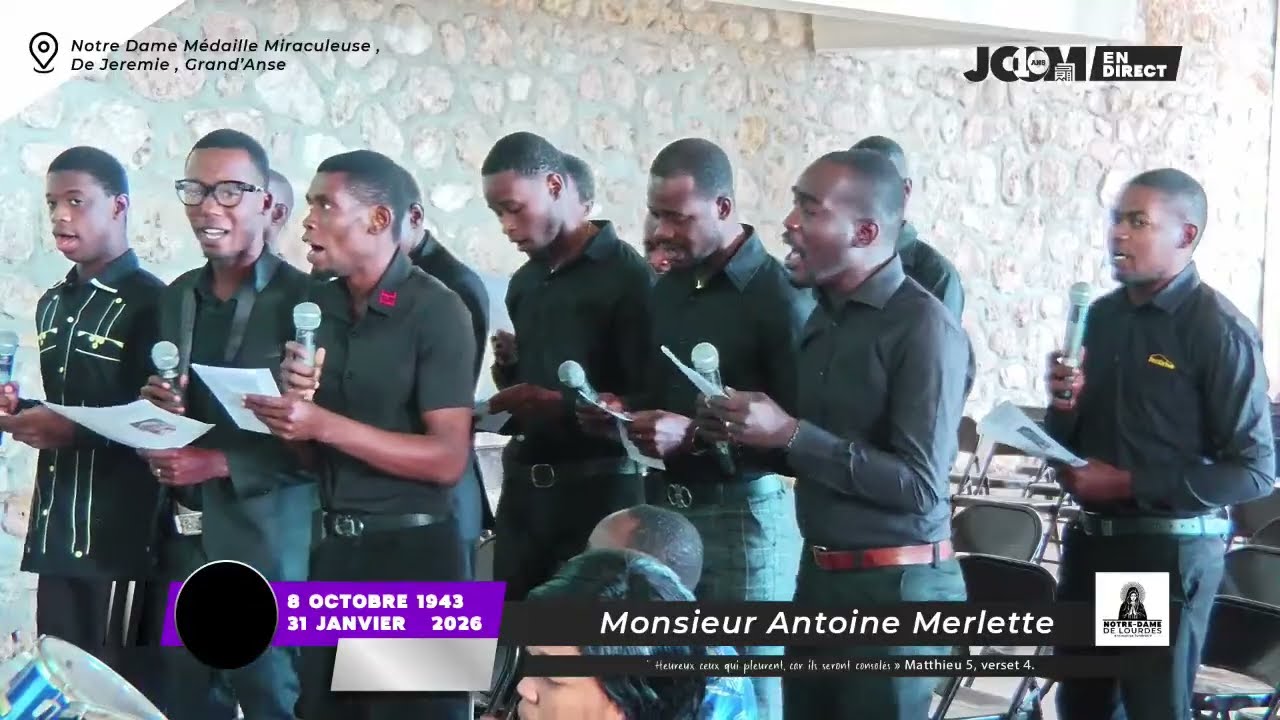 Célébration de la vie de Monsieur Antoine Merlett, Sanctuaire Médaille Miraculeuse