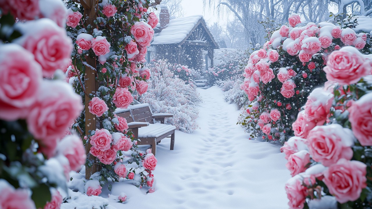 Beautiful Winter Melodies ~ Soothing Music Helps Reduce Anxiety & Stop Overthinking, Sleep🍃💕