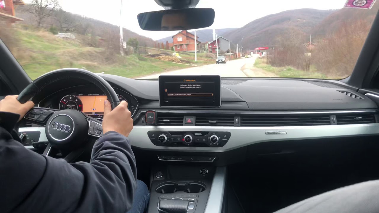 Audi A4 2.0 TDI Quattro S-line (2017) POV drive