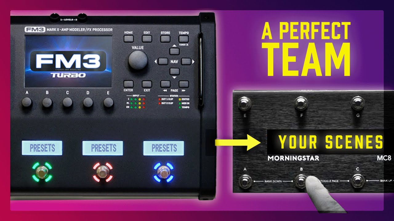 FRACTAL FM3 & MORNINGSTAR MC8 — МОЯ КОНФИГУРАЦИЯ ДЛЯ ВЫСТУПЛЕНИЙ ПРЯМО СЕЙЧАС