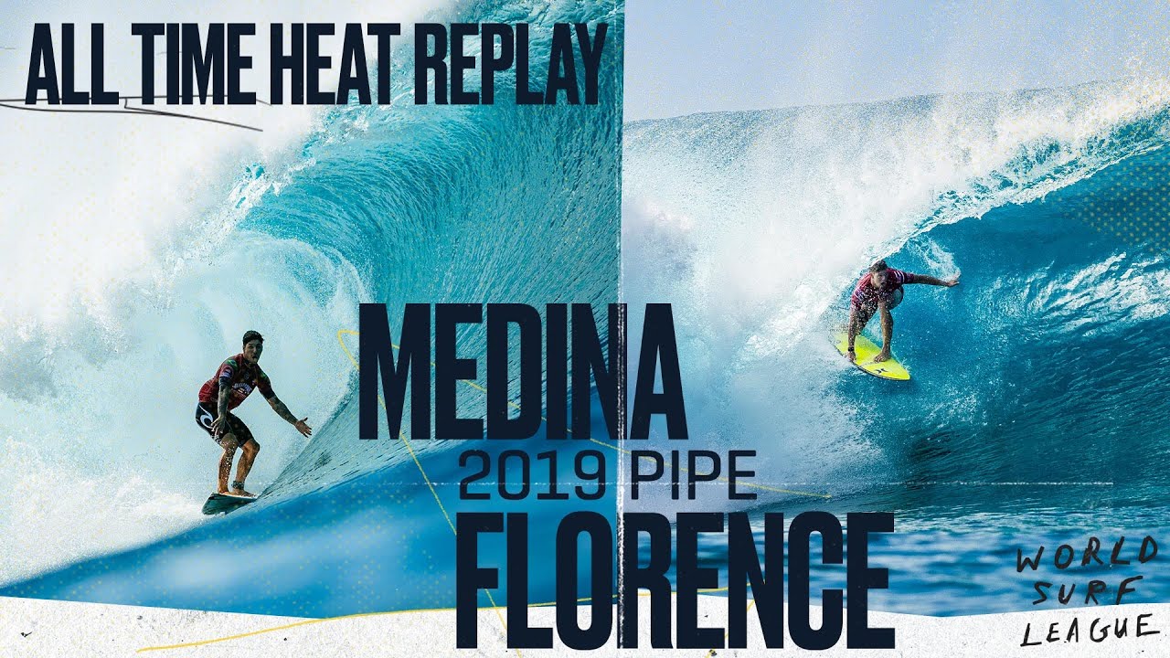 ALL TIME FULL HEAT REPLAY Gabriel Medina vs John John Florence | 2019 Pipe