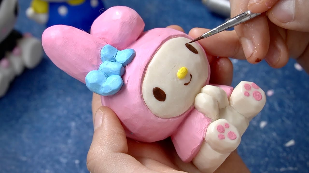 Carving MyMelody out of Soap🎀