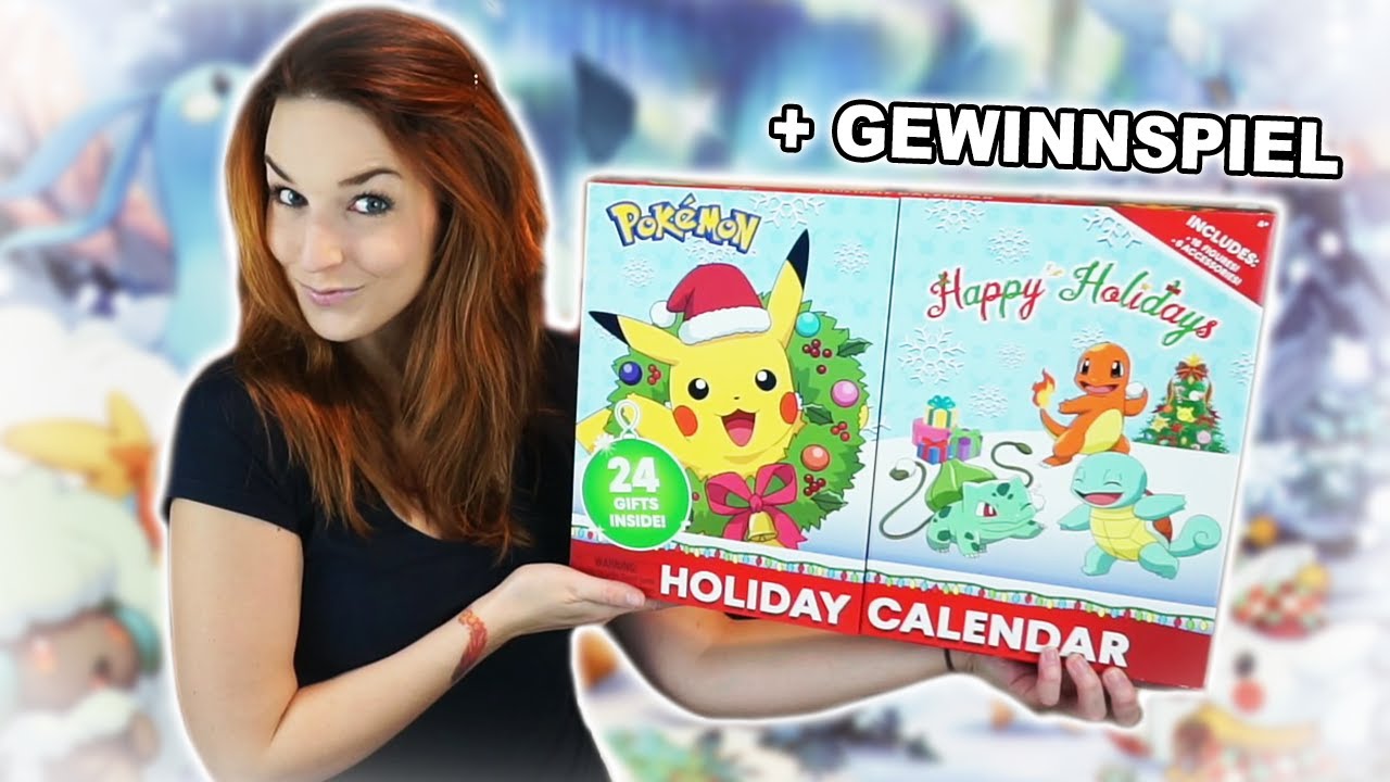 Ich TESTE einen Pokemon Adventskalender! + Gewinnspiel