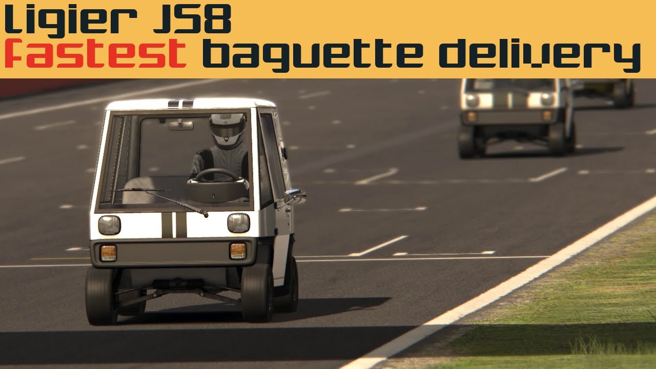 1982 Ligier Js8 - world's fastest (drifting) baguette delivery vehicle