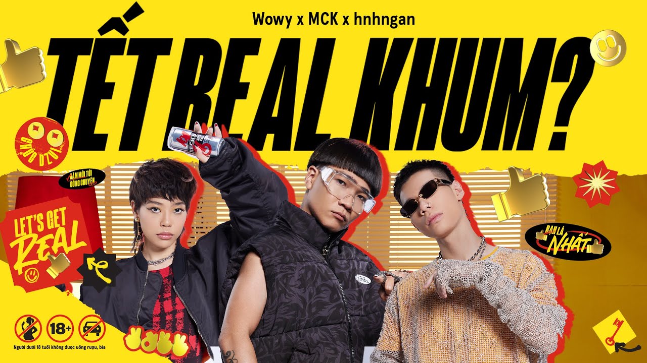 WOWY x MCK x HNHNGAN x MASEW x BECK'S ICE | TẾT REAL KHUM? | OFFICIAL MV