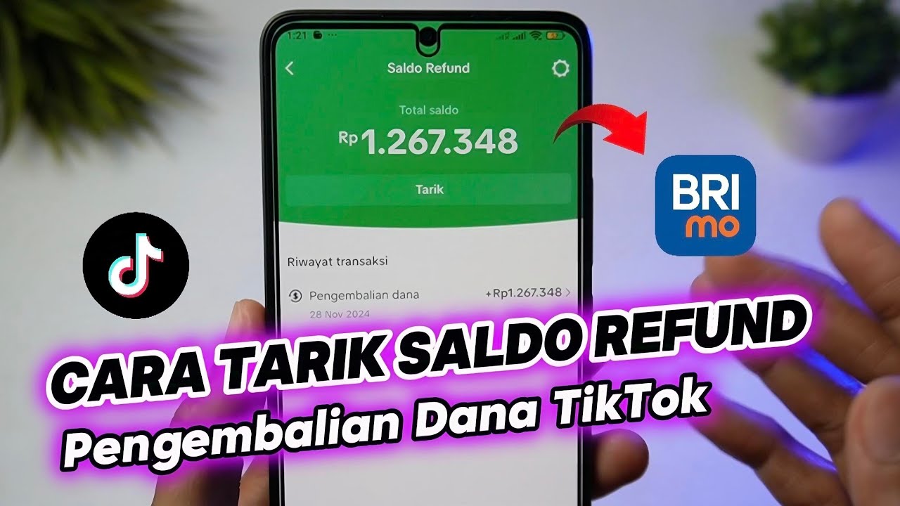✅ Cara Tarik Saldo Refund / Pengembalian Dana TikTok ke Rekening Bank