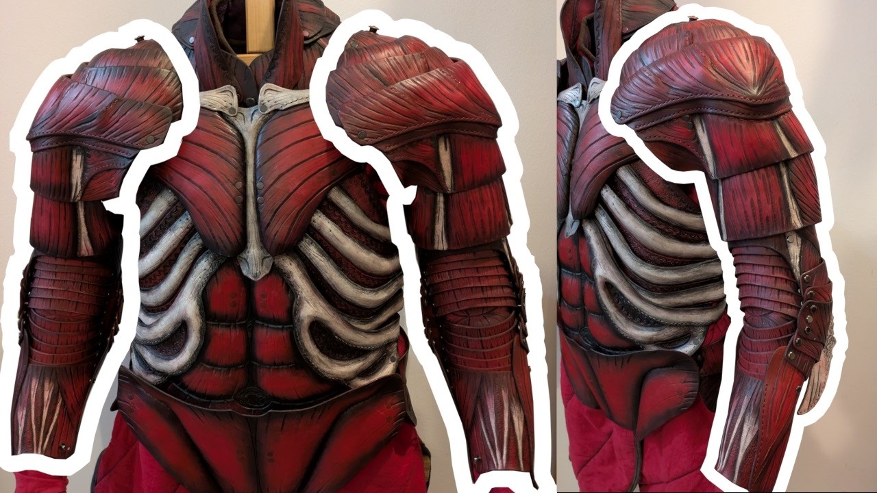 Flesh Shoulders - Leather Tutorial