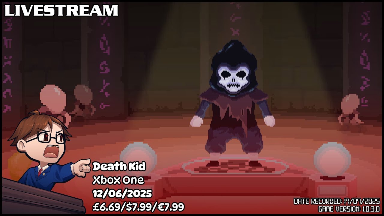 Livestream - Death Kid (Xbox One) - #DeathKid