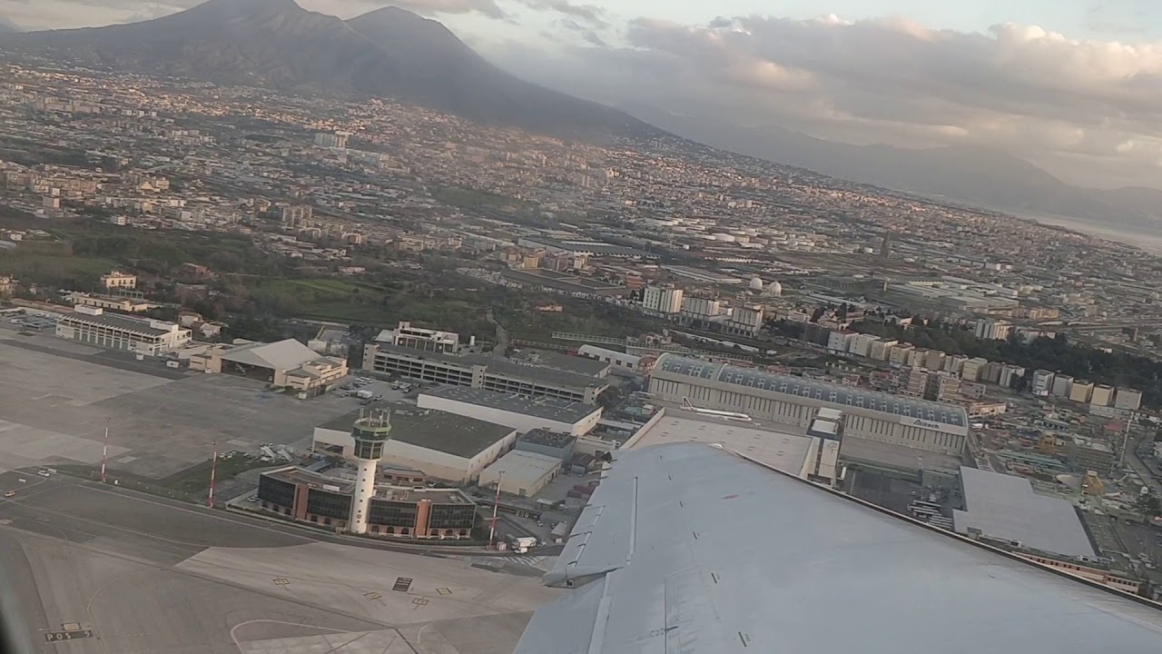 Decollo da Napoli