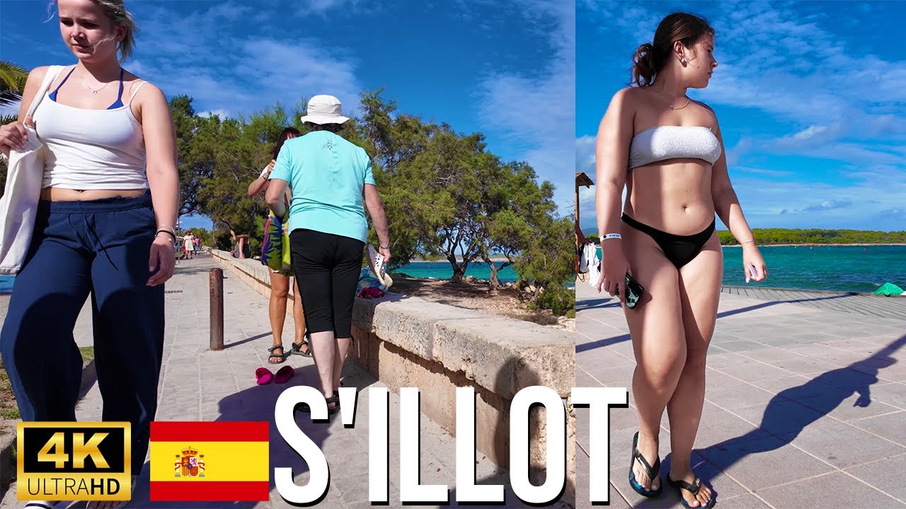 S'Illot Mallorca Walking Tour 2024 | Stunning Beach & Streets in 4K UHD | September Travel Guide