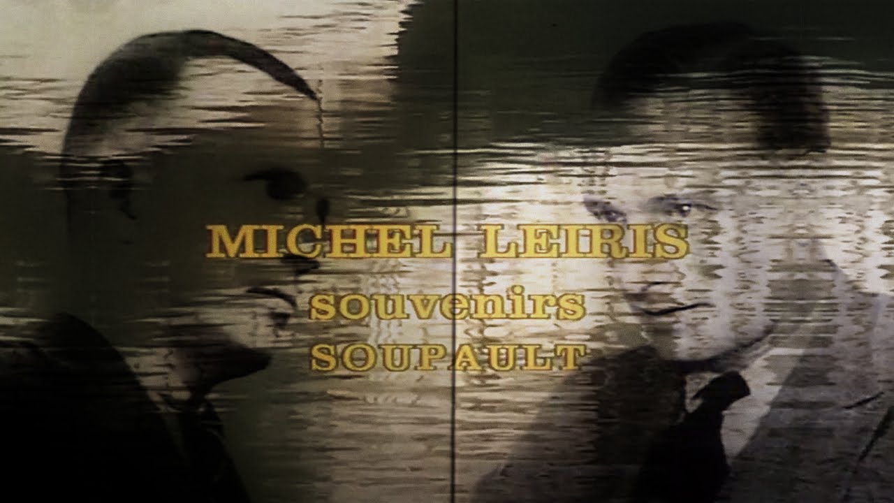Philippe Soupault &ndash; Michel Leiris &eacute;voque ses souvenirs (1988)