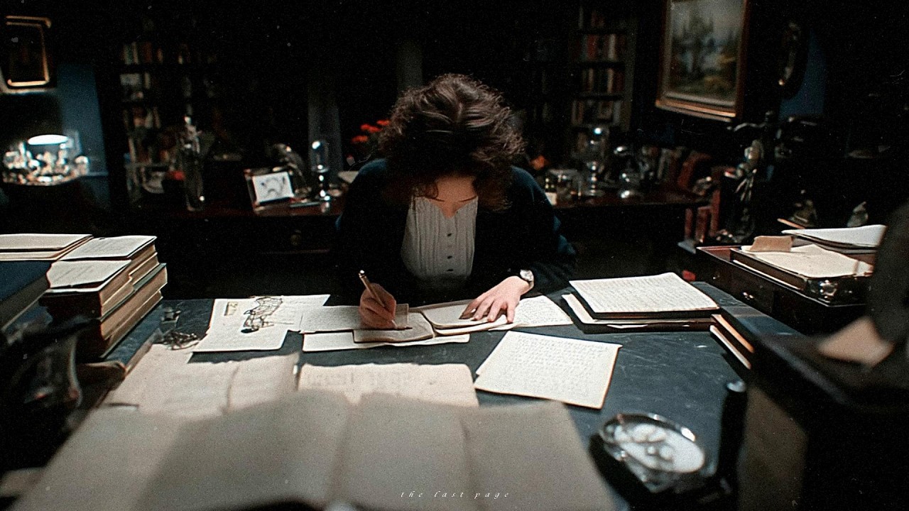 You must finish your homework before this dark academia playlist ends (7 hours)