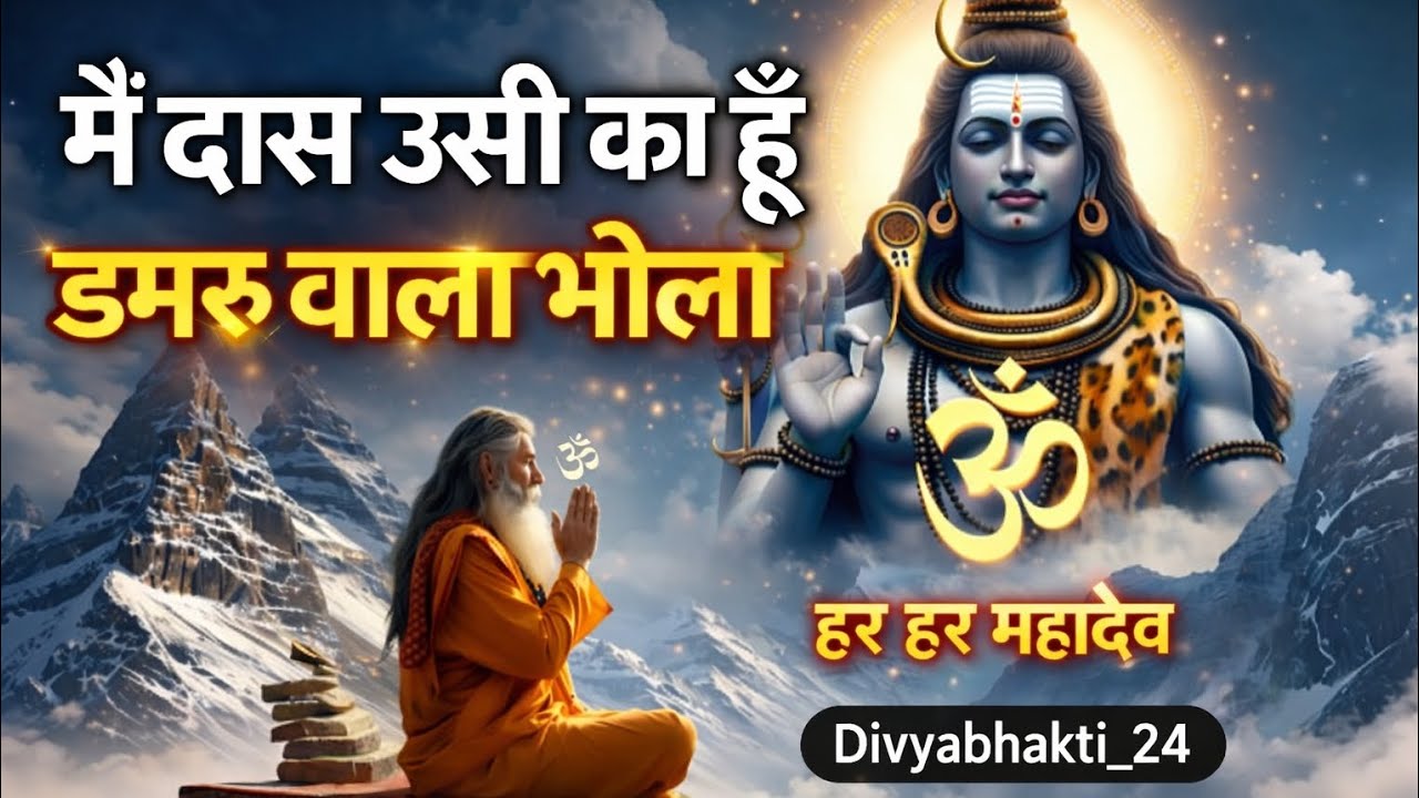 मैं दास उसी का हूँ जिसे सब कहें डमरू वाला | महादेव का शक्तिशाली भजन | Har Har Mahadev Song 2026