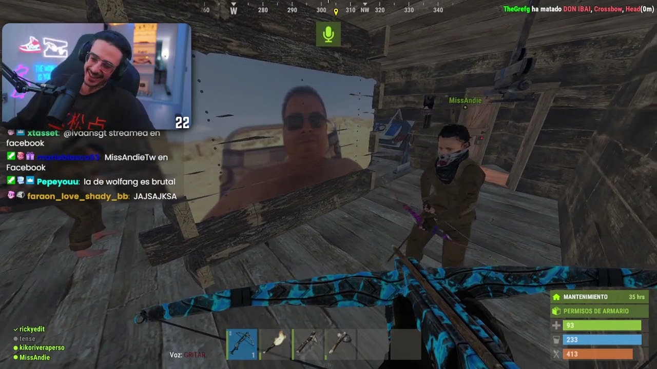MissAndie llama a Wolfang señor de 