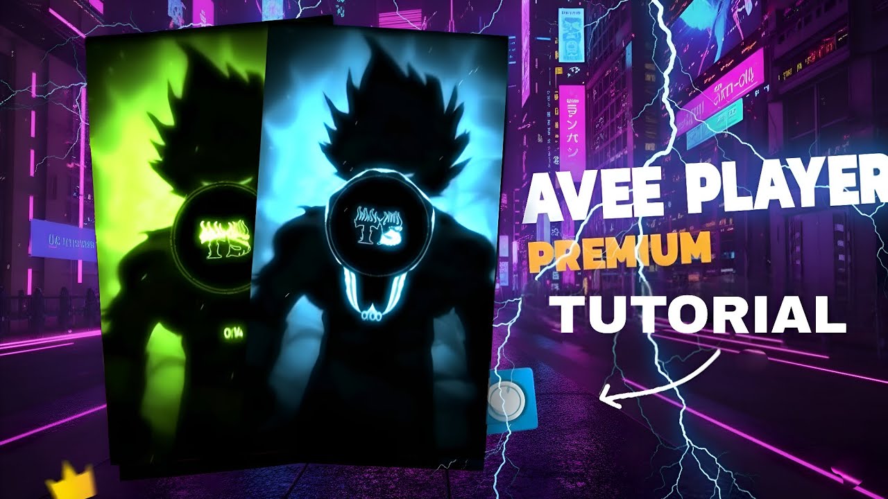 Avee Player tutorial ✨ Trending Templates & Editing Process🌹