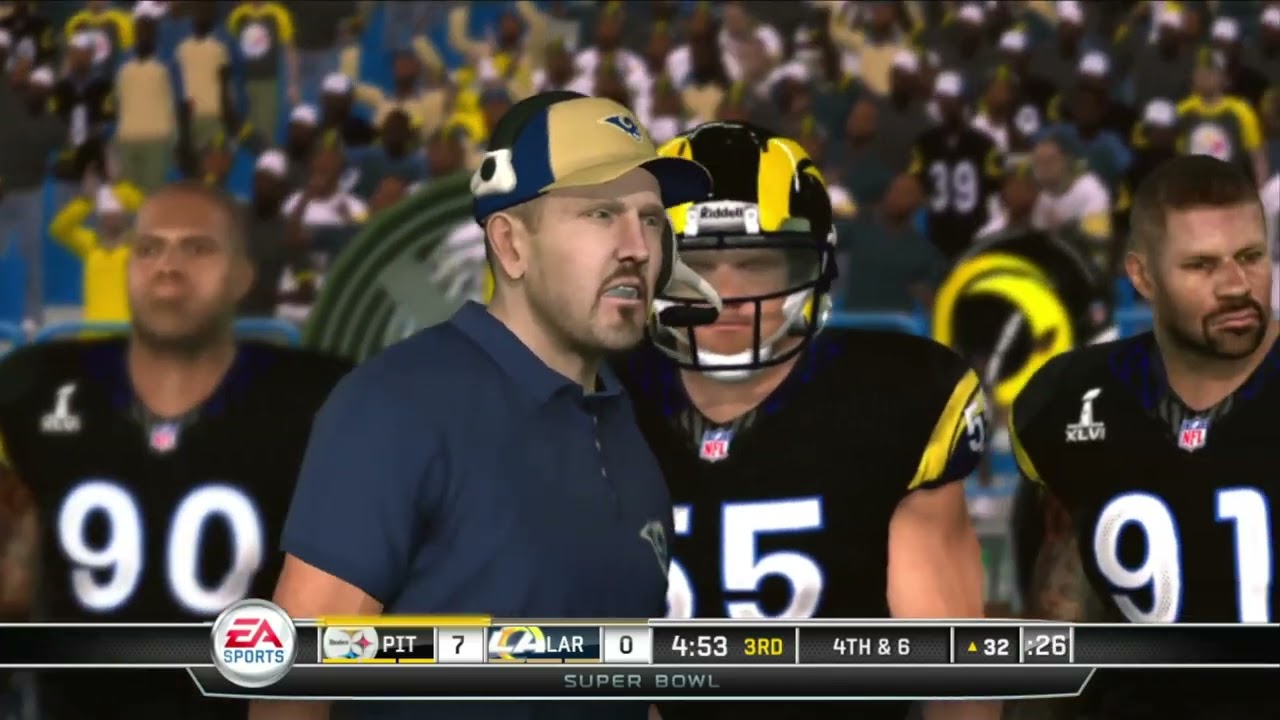 Презентация Reborn Sports Network - Madden 11 Mod 2-й год Суперкубка: «Рэмс» против «Стилерз» (Ча...