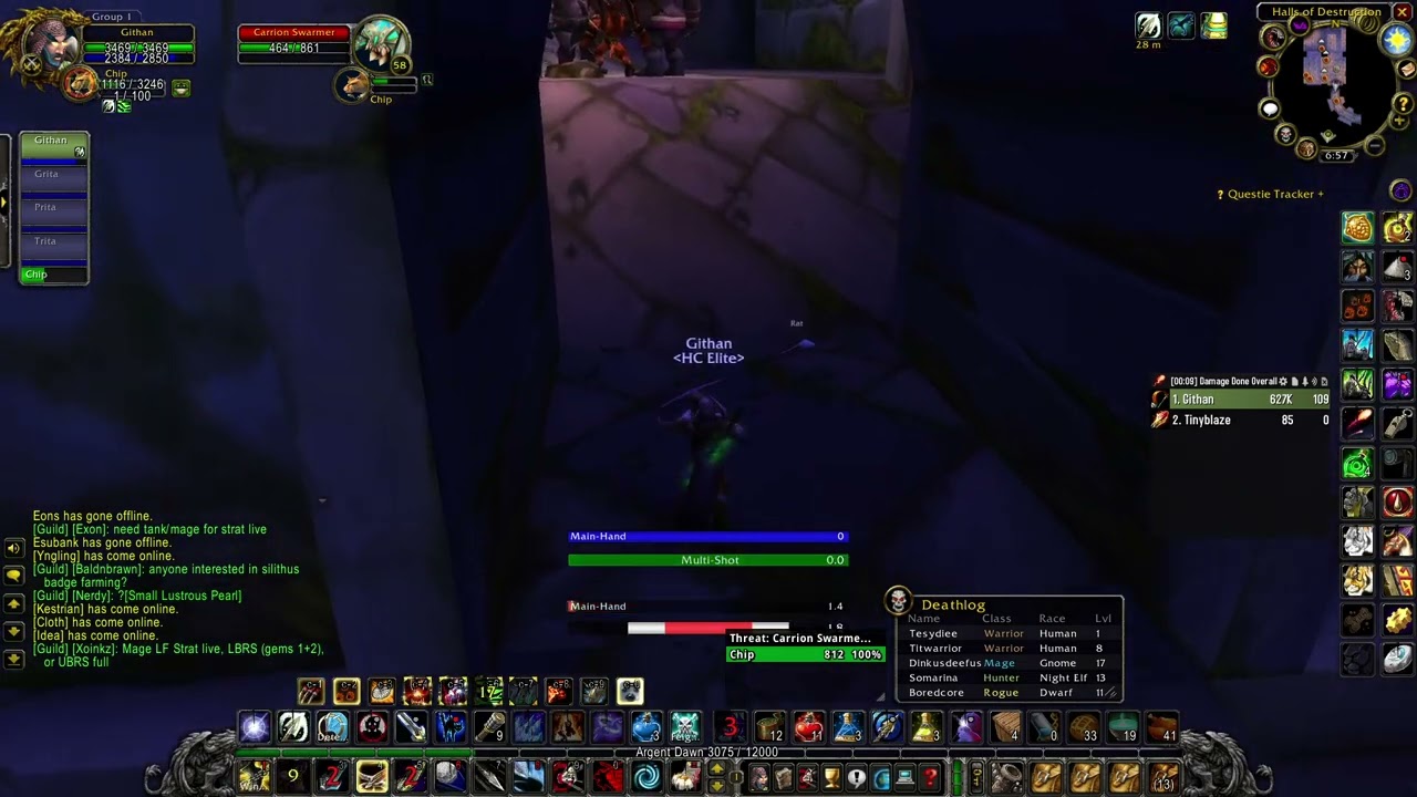 16/100 DMT SOLO, 60 HUNTER CLASSIC HARDCORE, DP SERVER