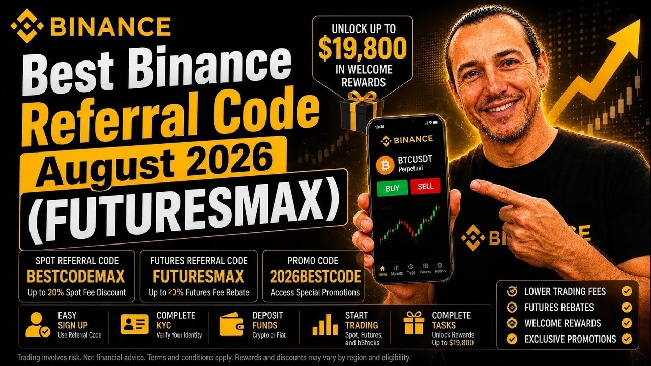Реферальный код Binance на август 2026 года FUTURESMAX20