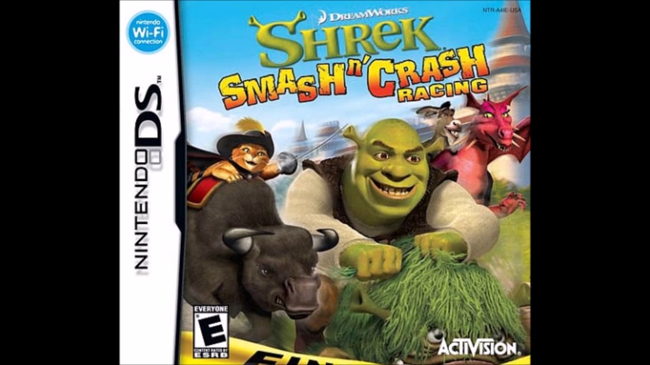 Shrek Smash n' Crash Racing DS [OST] - Suburbs of Far Far Away