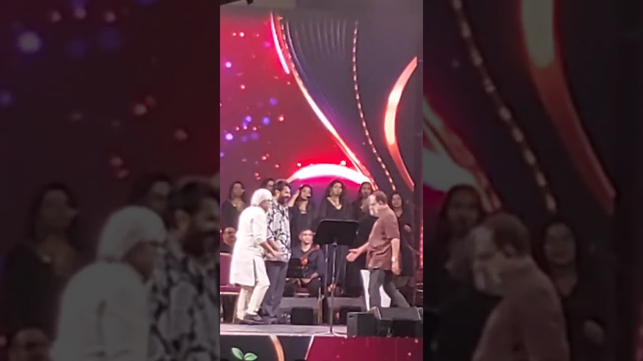 Mammooty speaks at Mohan Sitharas music function.