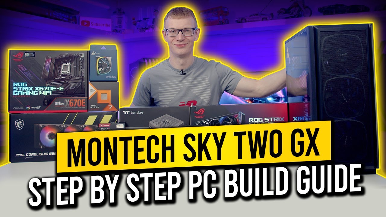 Сборка Montech Sky Two GX &mdash; пошаговое руководство