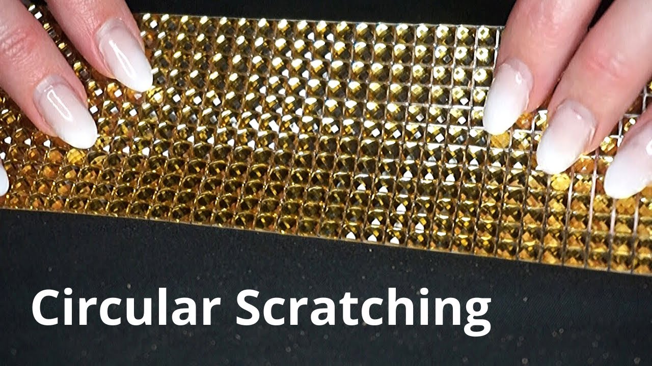 ASMR Circular Scratching | Pure Scratching | Textured Scratching