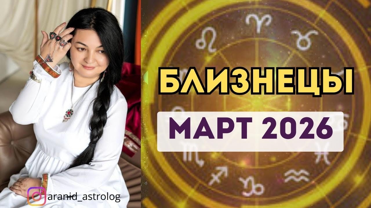 БЛИЗНЕЦЫ. ТАРО ПРОГНОЗ НА МАРТ 2026