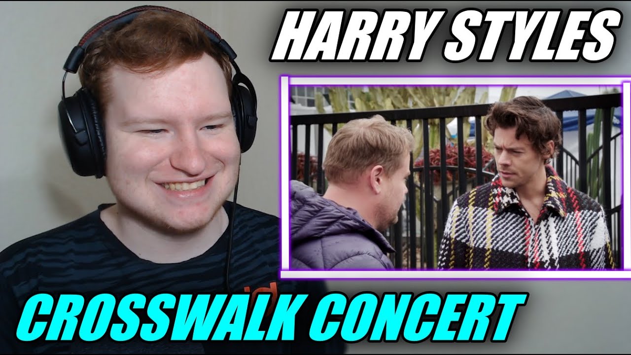 Harry Styles Performs a Crosswalk Concert REACTION!!!!