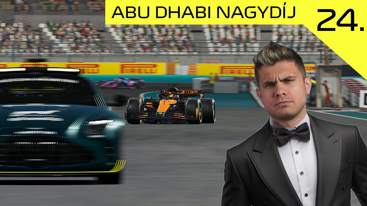 Az UTOLSÓ FUTAM!😁 - F1 2025 Szezon #24.