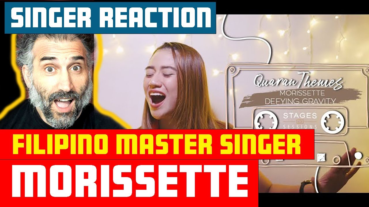 Morissette - Defying Gravity (an Idina Menzel cover) singer reaction @MorissetteMusic