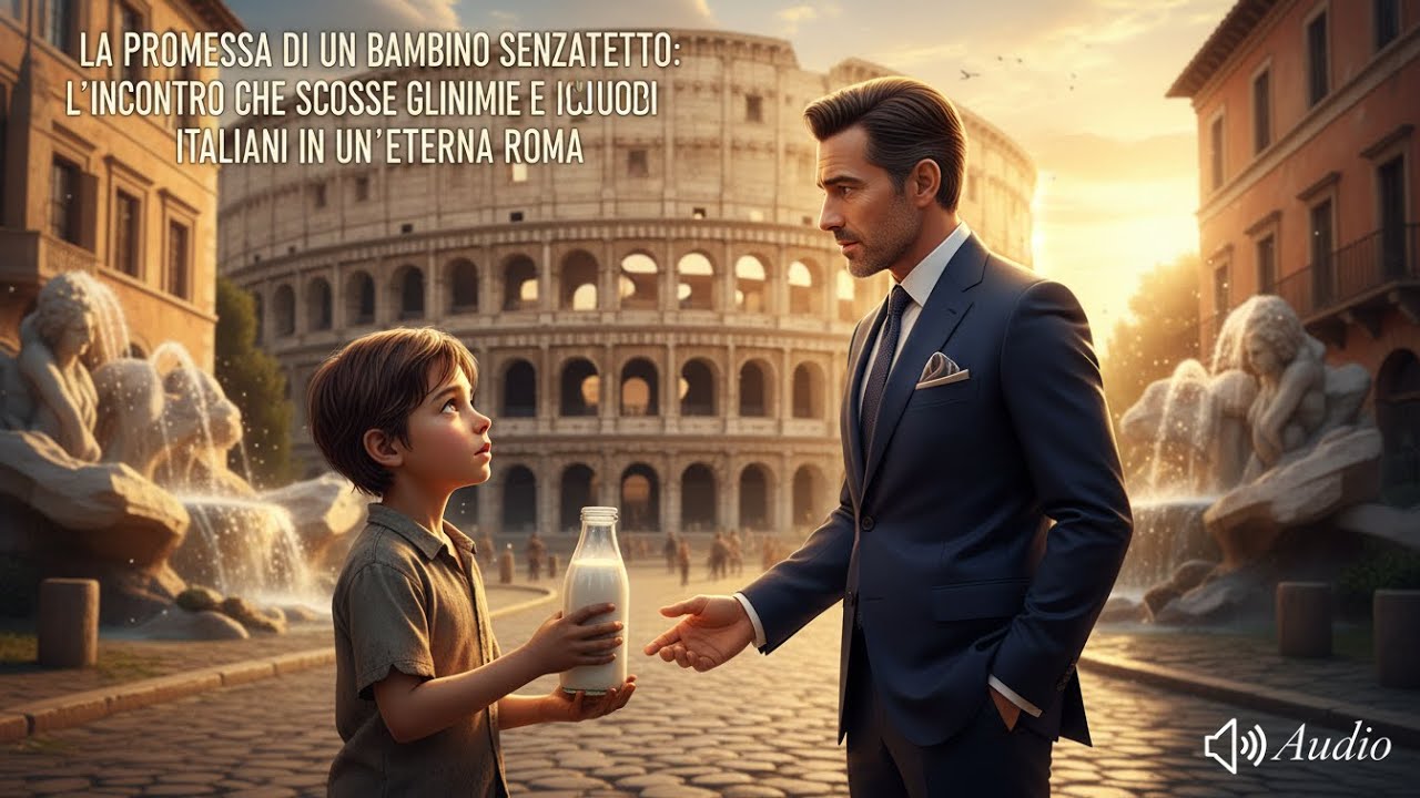 LA PROMESSA DI UN BAMBINO SENZA CASA: L'INCONTRO CHE SCUOTE ANIME E CUORI ITALIANI IN UNA....
