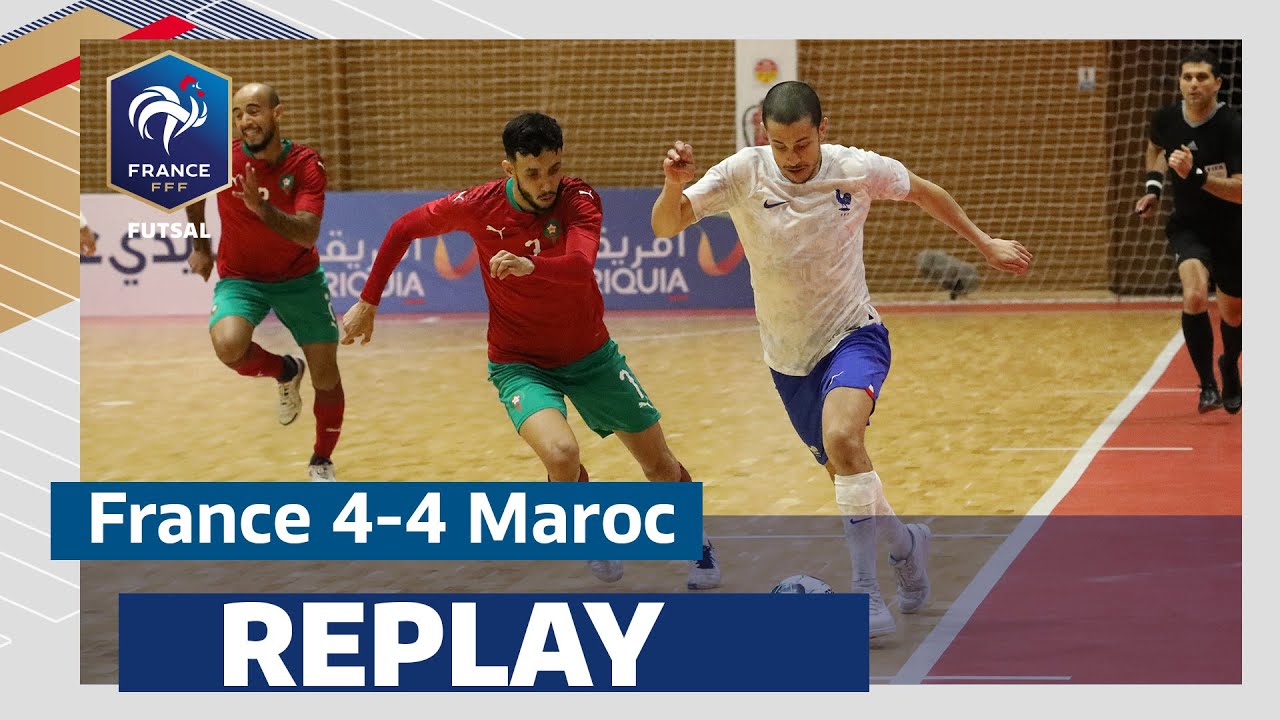 Futsal : France-Maroc (4-4), le replay
