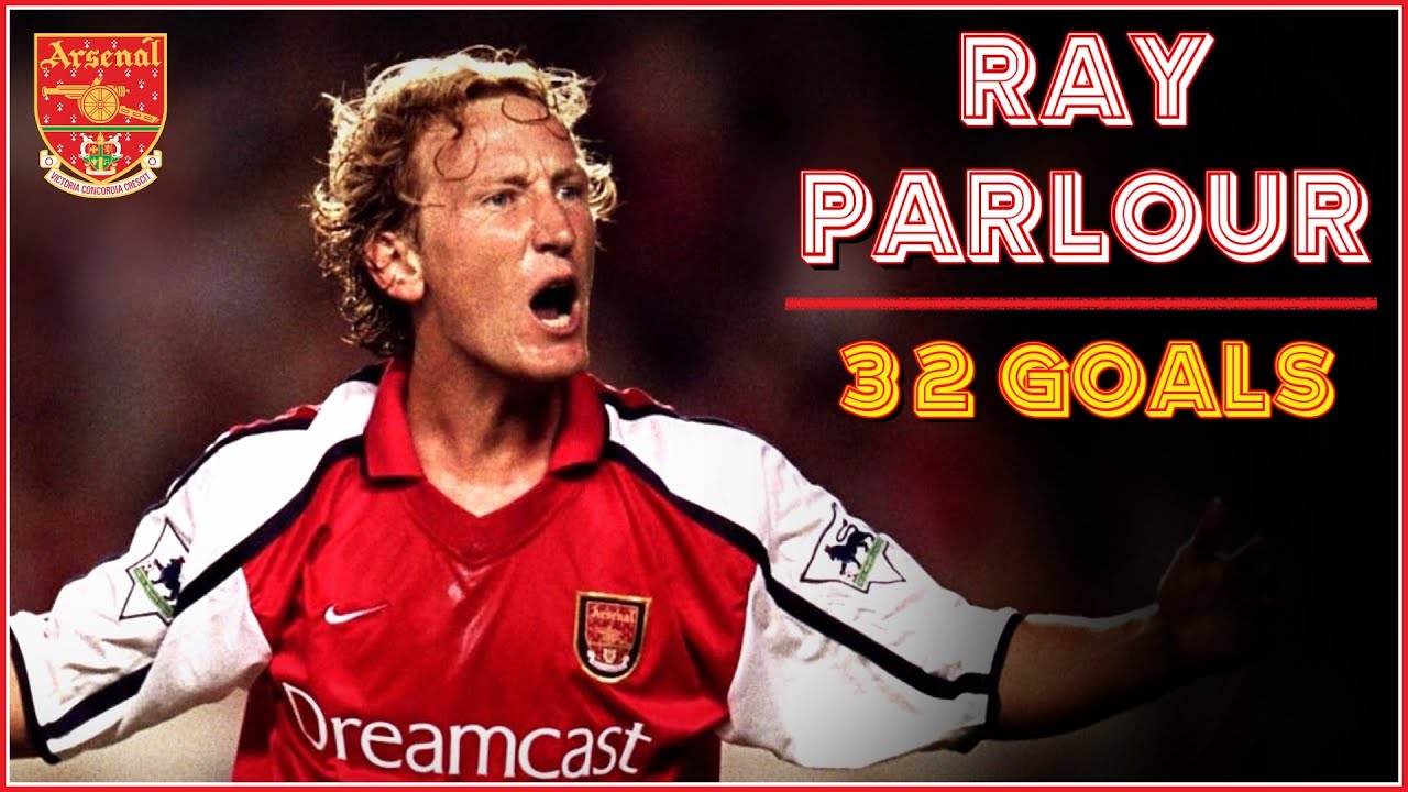 Ray PARLOUR ➥ All 32 Goals | Arsenal ● 1992-2004 [HQ]