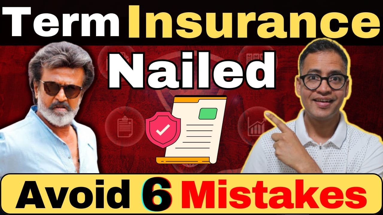 6 HUGE Term Insurance Mistakes  | Term Insurance Nailed | Rahul Jain