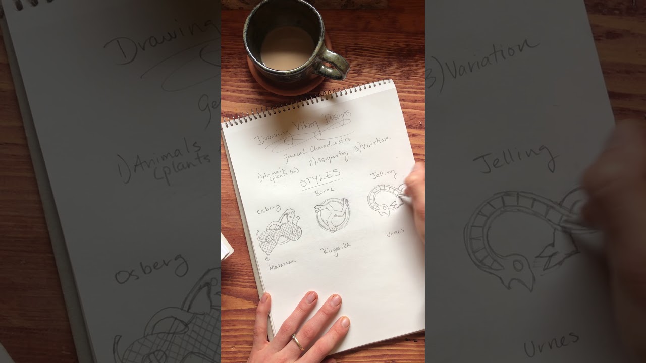 Viking Artwork and Designs: Drawing Tutorial