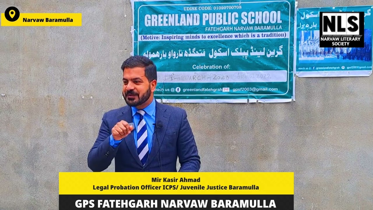 Adv. Mir Kasir Ahmad On Parent Teacher Meeting in GPS FATEHGARH NARVAW BARAMULLA